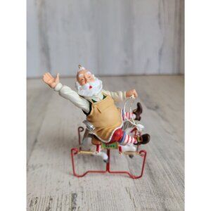 Hallmark 2003 Toymaker Santa ornament Xmas
